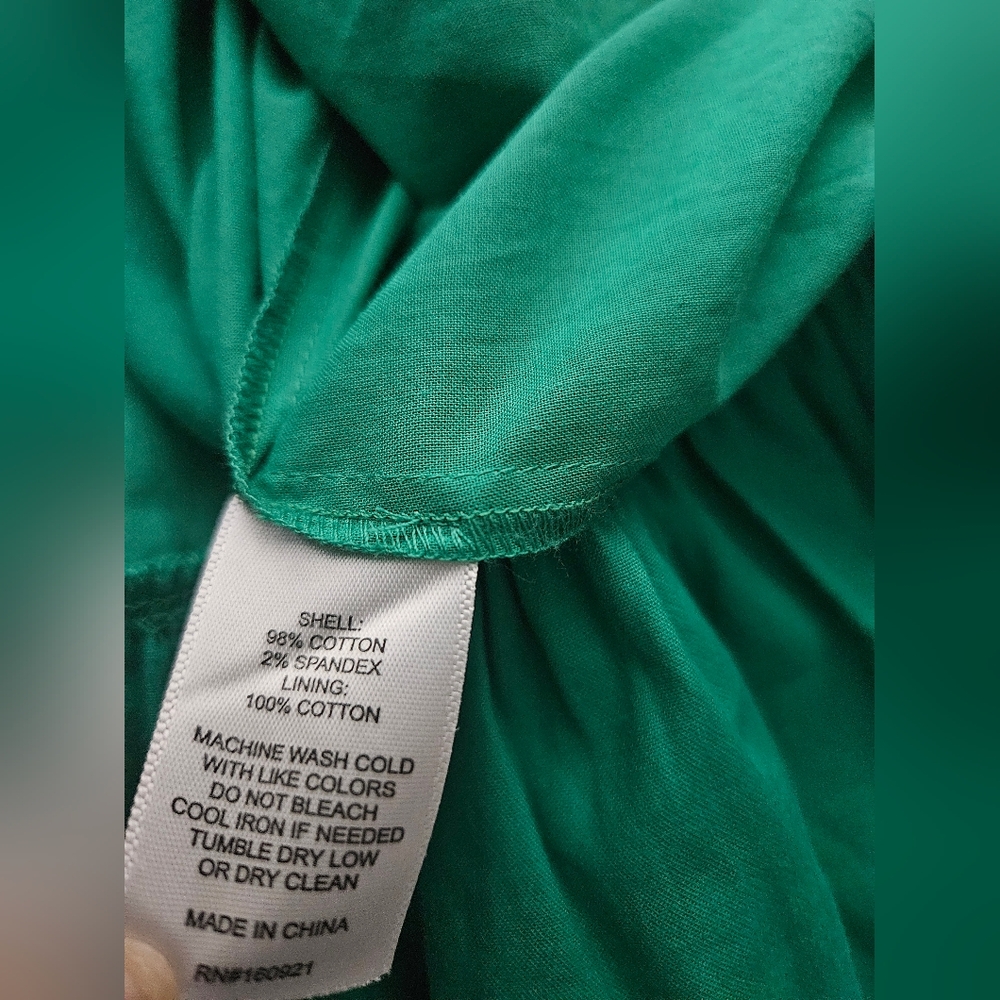 Alden Adair Euc Jade Green Frida Tiered Ruffle Smocked Midi Dress Sz S 4-6 - Picture 5 of 5